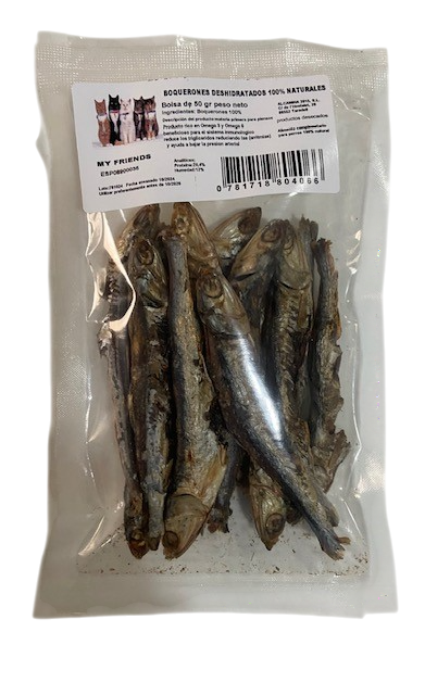 Boquerones Deshidratados para Gatos